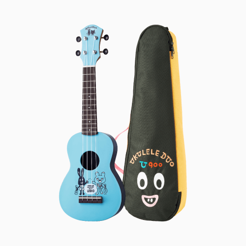 aNueNue U900 聯名系列 aNN-U900S Blue 21吋 藍湛湛 面單 烏克麗麗 附專用彩繪雙面琴袋 U900 S