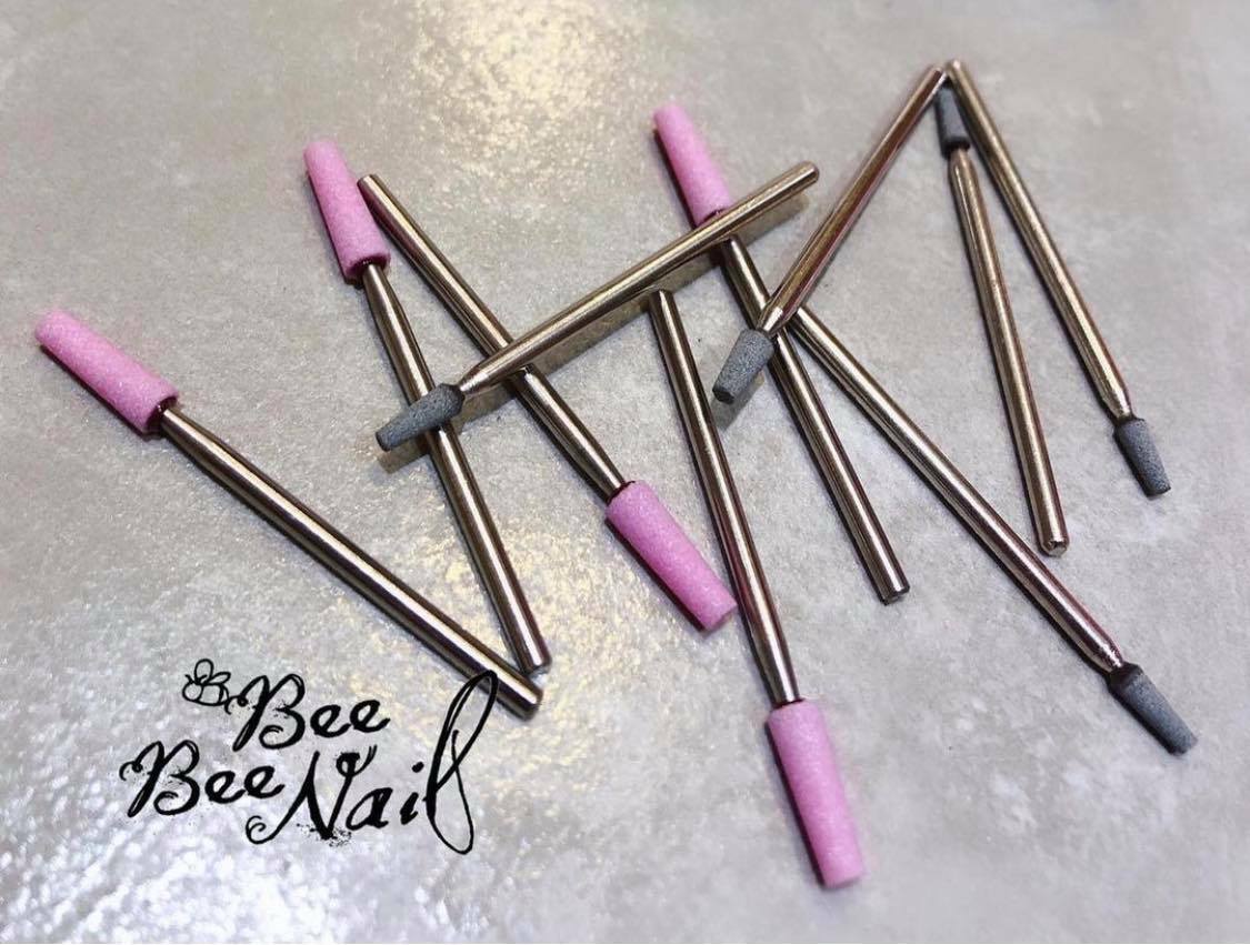 日本 修甘皮碳化磨頭-小綠磨頭/粉紅磨頭 2款選擇