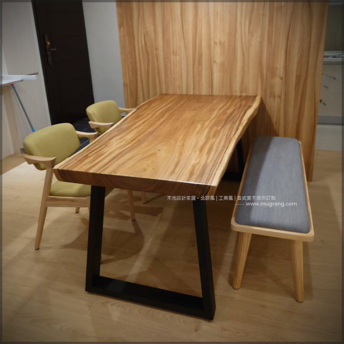 各式類型木種原木桌板-最齊全現貨發售-雨豆木