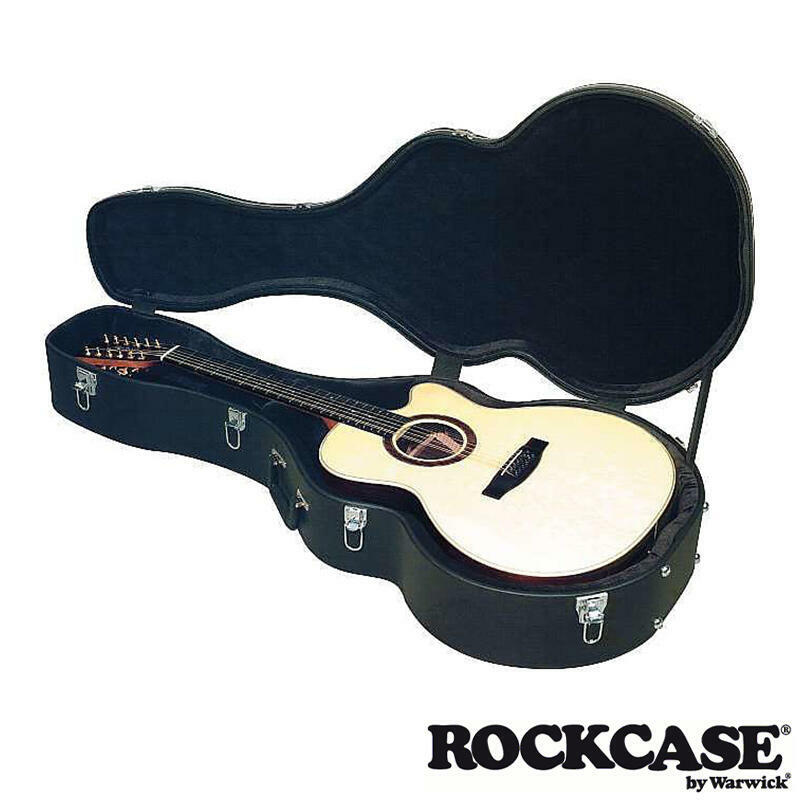 Rockcase RC10614B Jumbo桶身 木吉他專用 硬盒