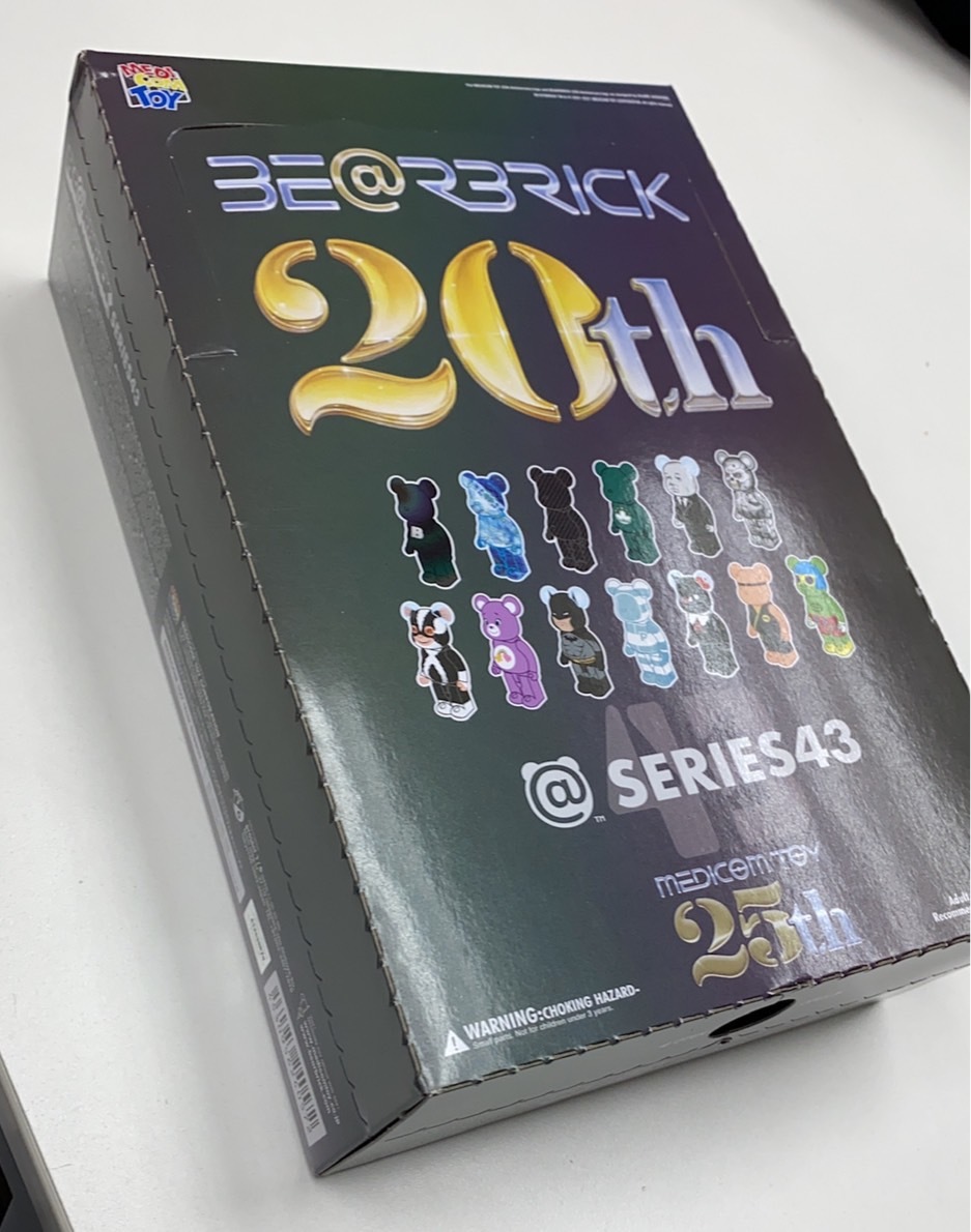 MEDICOM TOY - 新品即納・送料無料 BE@RBRICK 20th SERIES 43 BOX Bearbrick 20th Anniversary Series 43 20th MEDICOM TOY (1 BOX