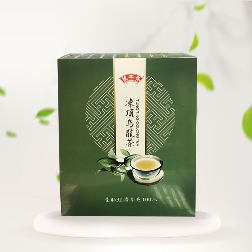 《萬年春》經濟凍頂烏龍茶茶包2g*100入/盒 (超過4包選貨運寄送!!)