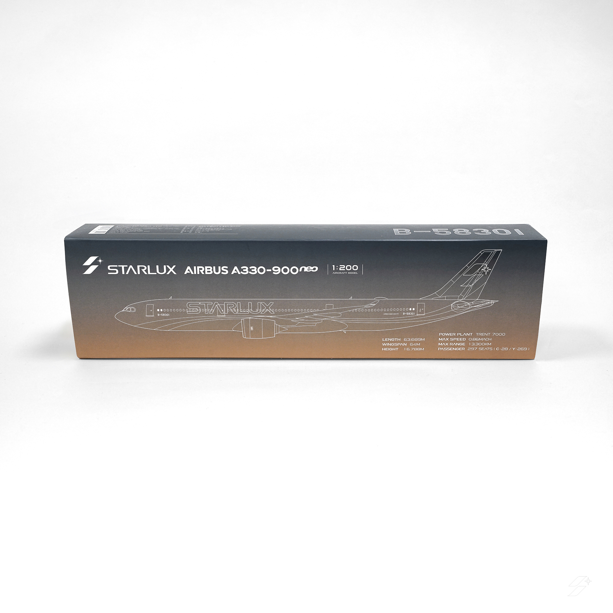 STARLUX｜A330neo 1:200 Aircraft Model (B-58301)
