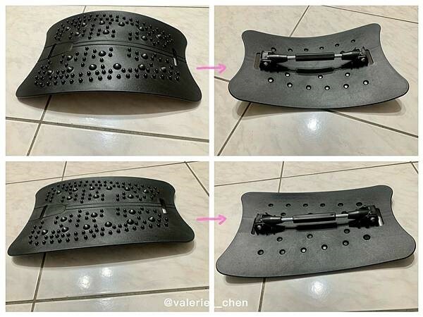 Valerie 鴨推薦旋轉式拉背器加瑜珈墊，舒緩身體不緊繃