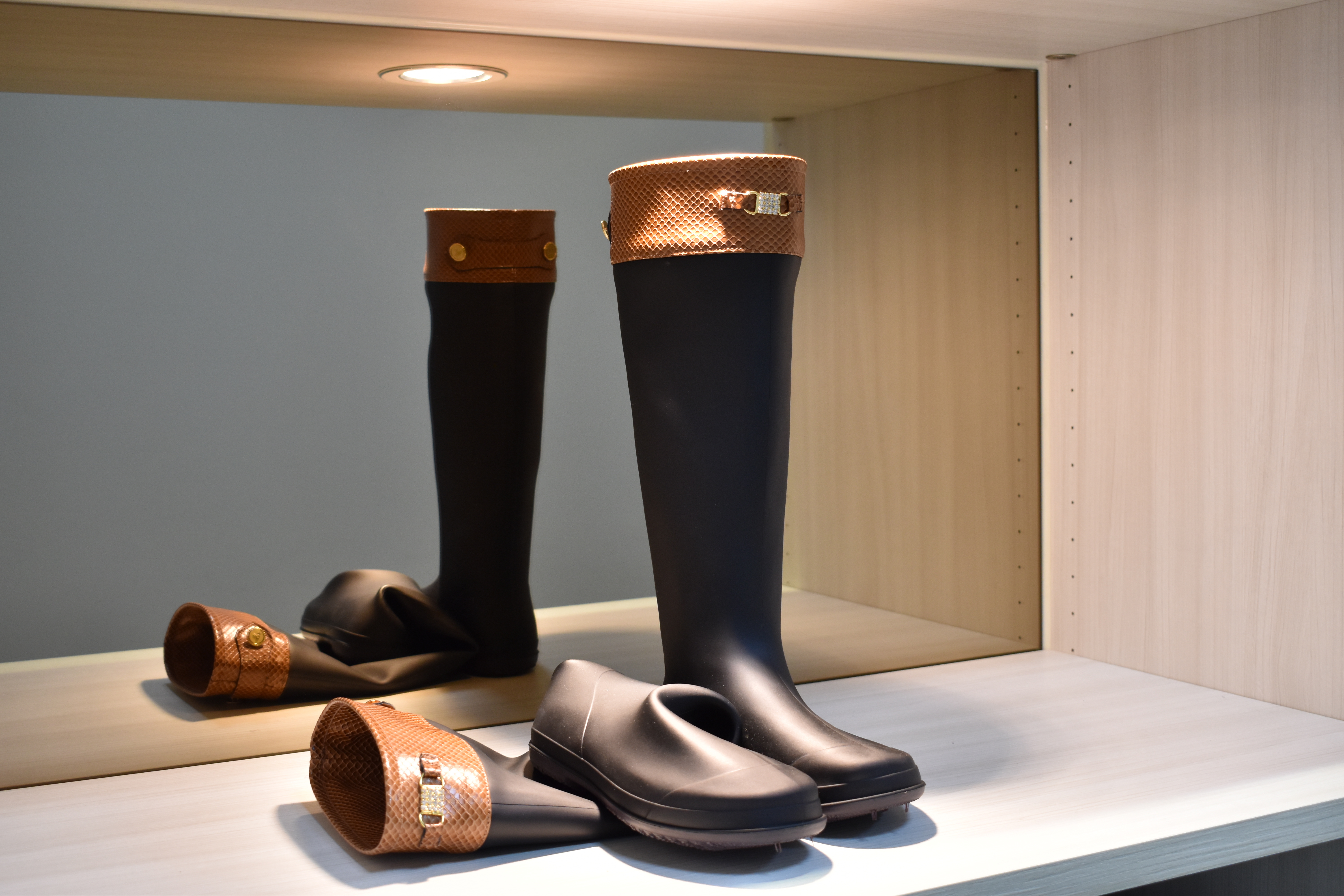 香榭市集- 可摺式雨靴