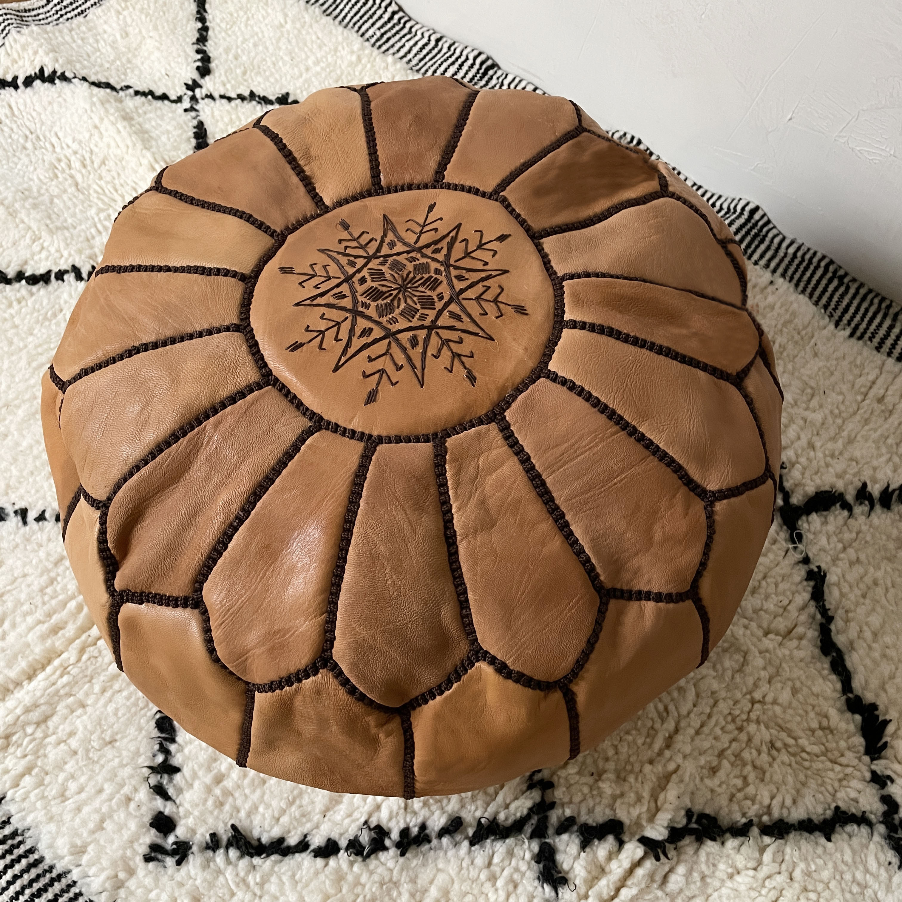 手工羊革椅套｜Asliah｜摩洛哥