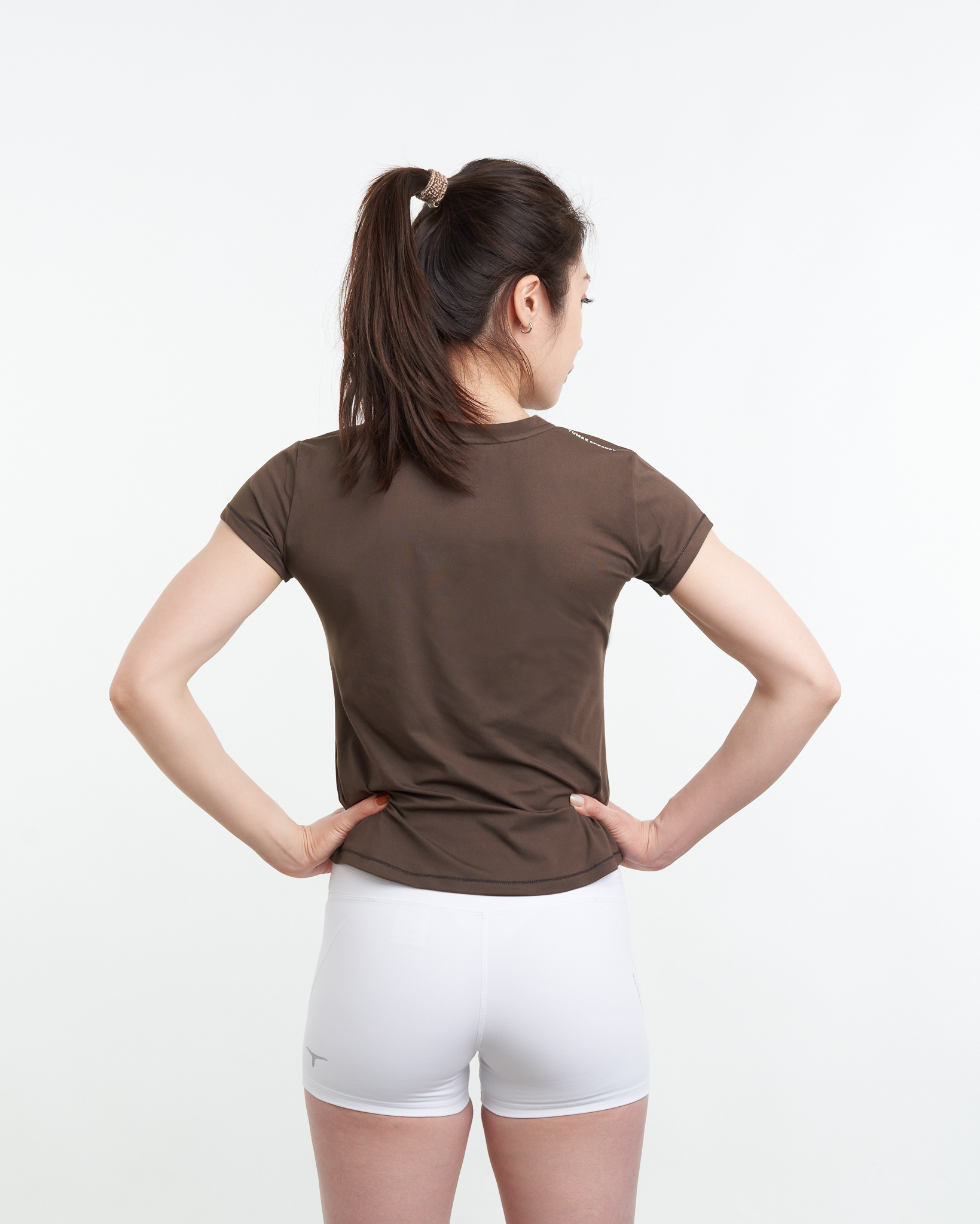 托瑪斯經典素色女短袖（深巧克力）