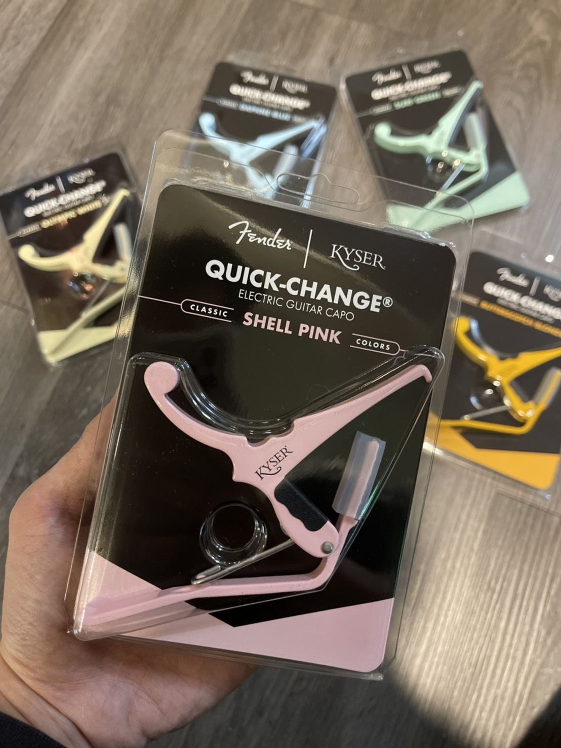 Kyser X Fender 聯名 capo 移調夾 五色可選