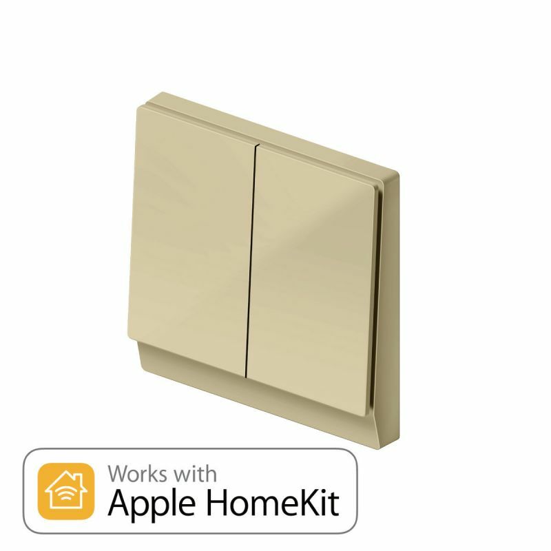 LifeSmart STARRY Switch 辰星開關 (2位智能燈掣) (黑/金/銀)