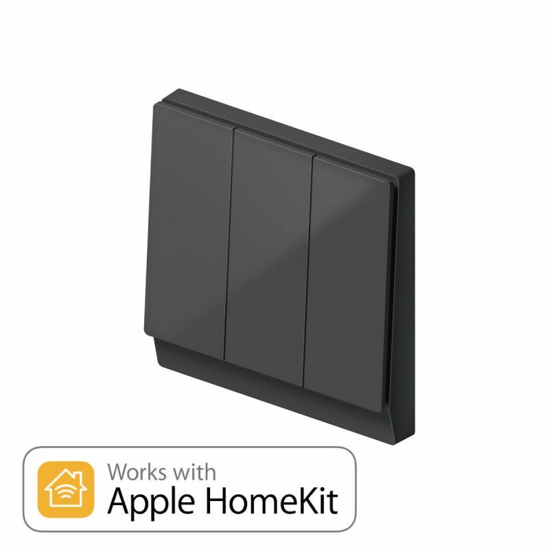 LifeSmart STARRY Switch 辰星開關 (3位智能燈掣) (黑/金/銀)