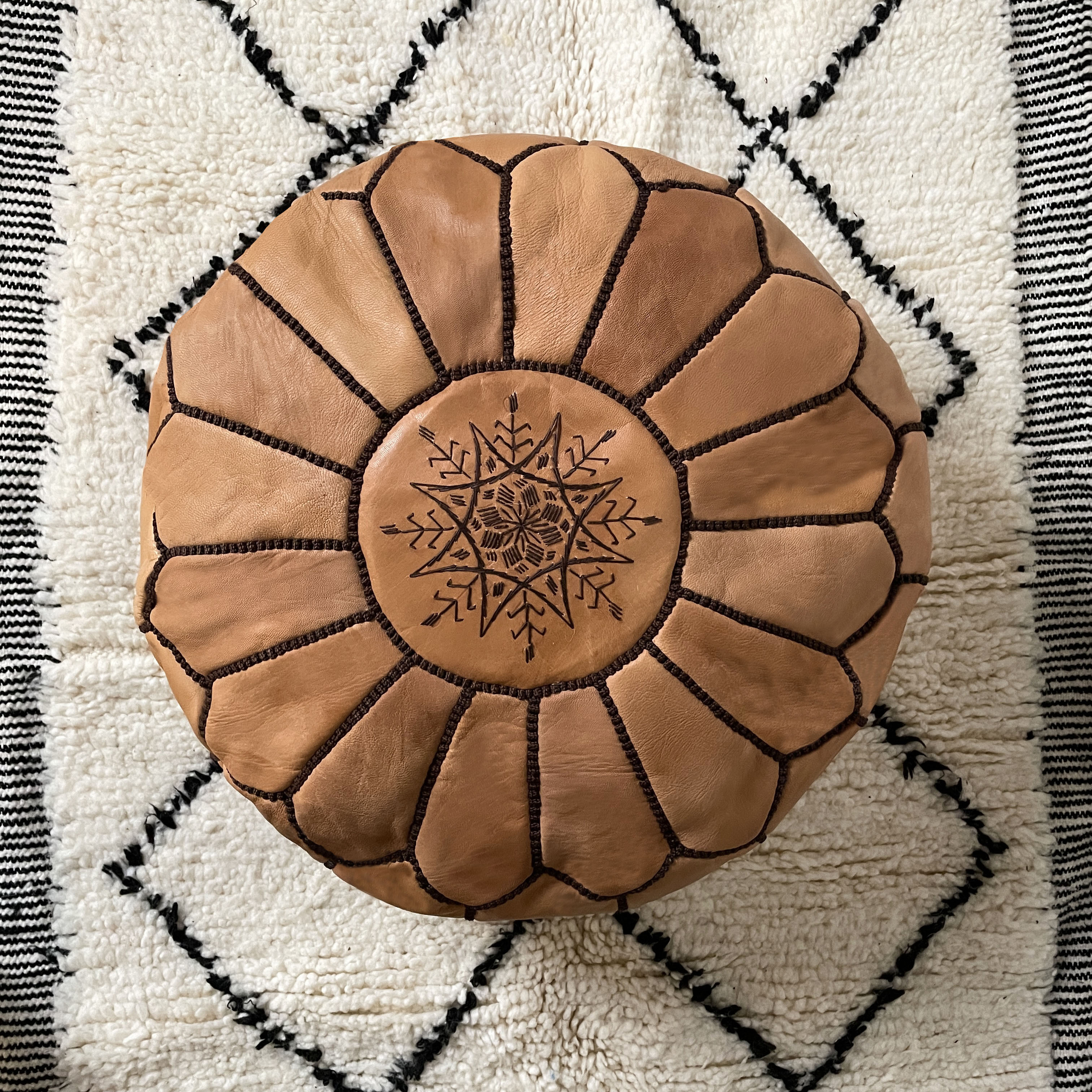 手工羊革椅套｜Asliah｜摩洛哥