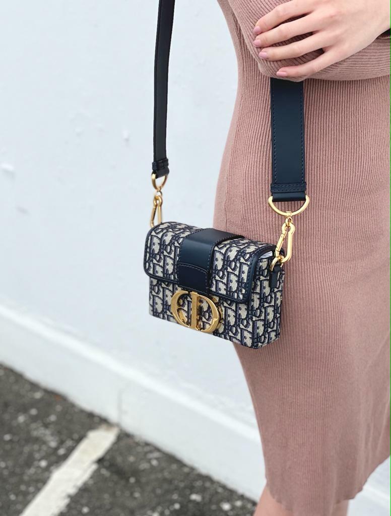 Dior 30 Montaigne Bag in Jacquard Dior Oblique