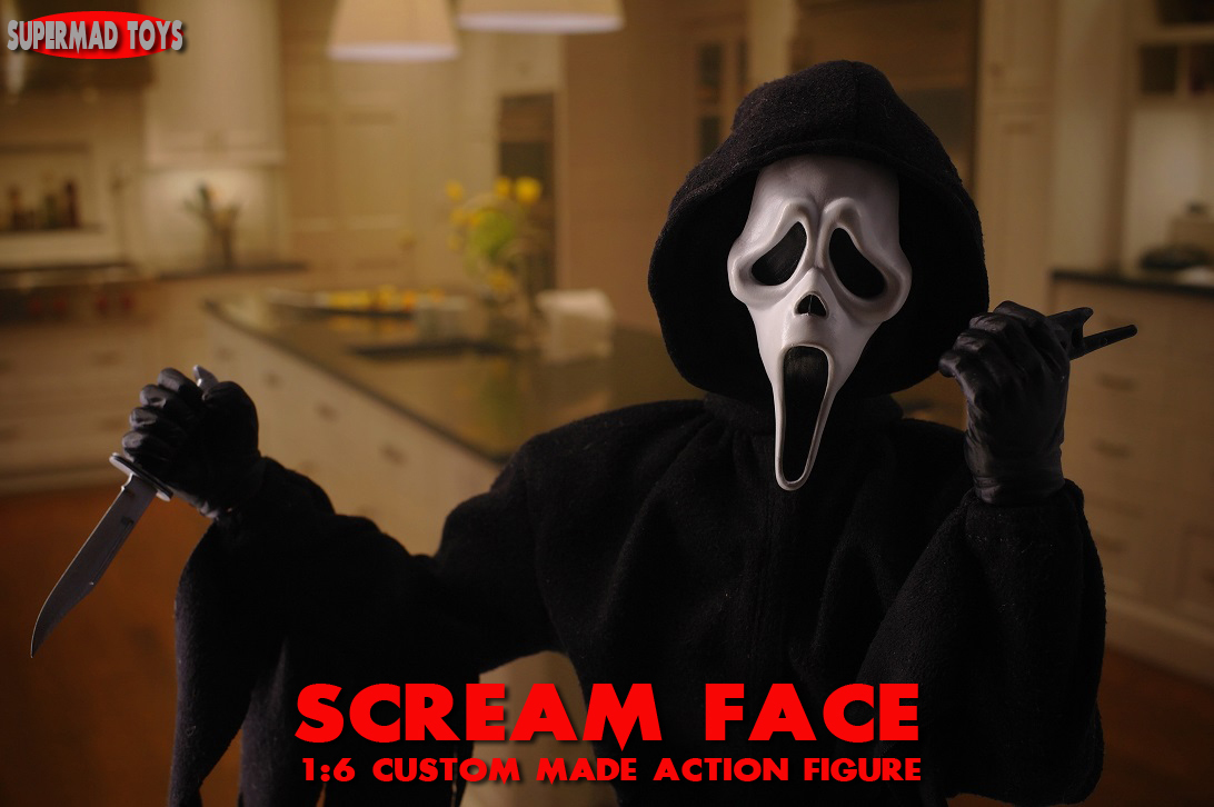 Supermad Toys : 1/6 Scream Face Boxset (RE-RUN)