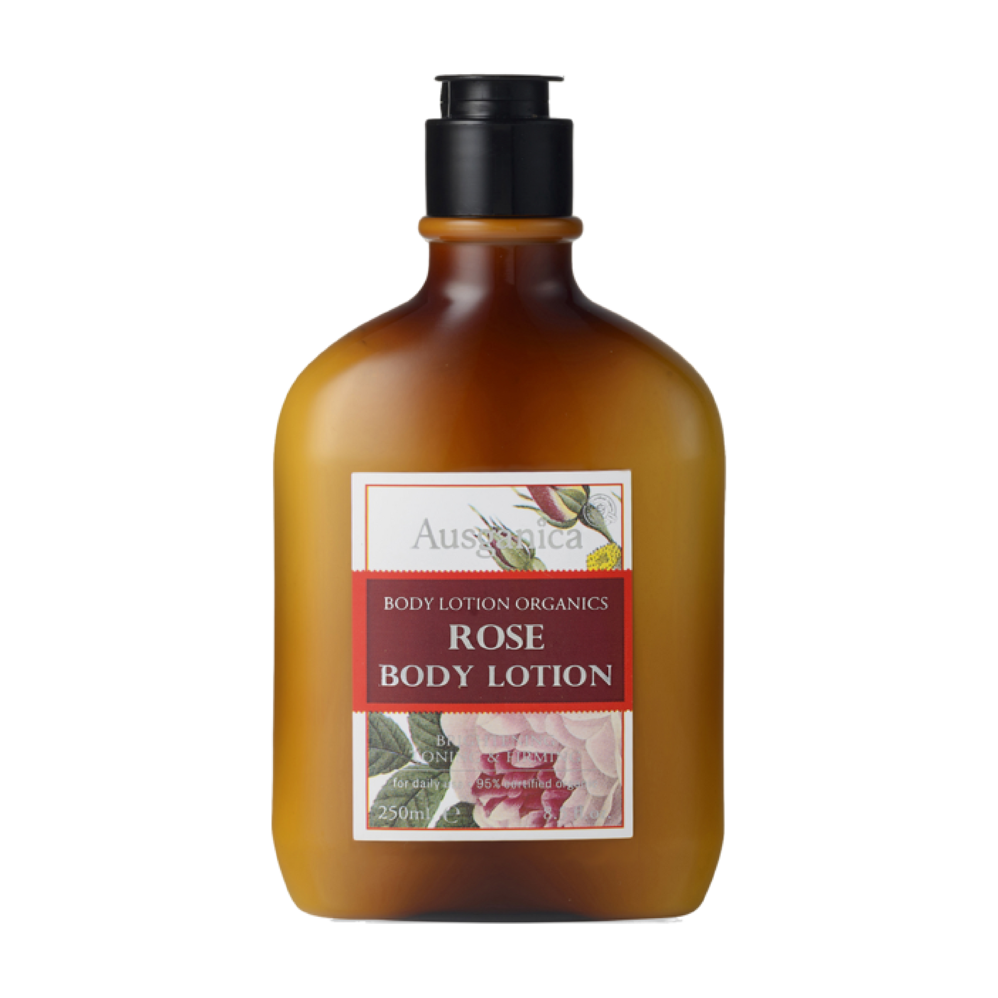 有機玫瑰身體乳液