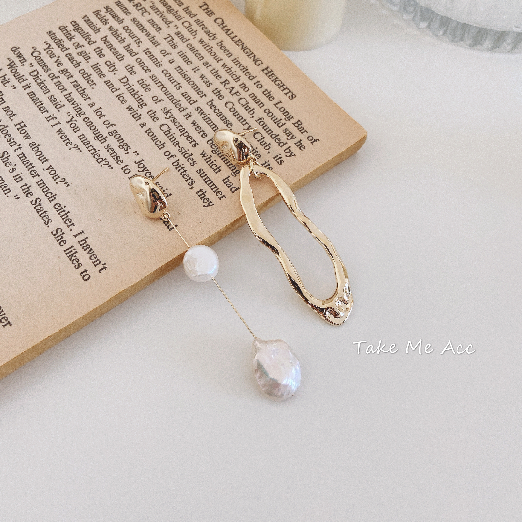 怦然邂逅 │ 純銀針耳環