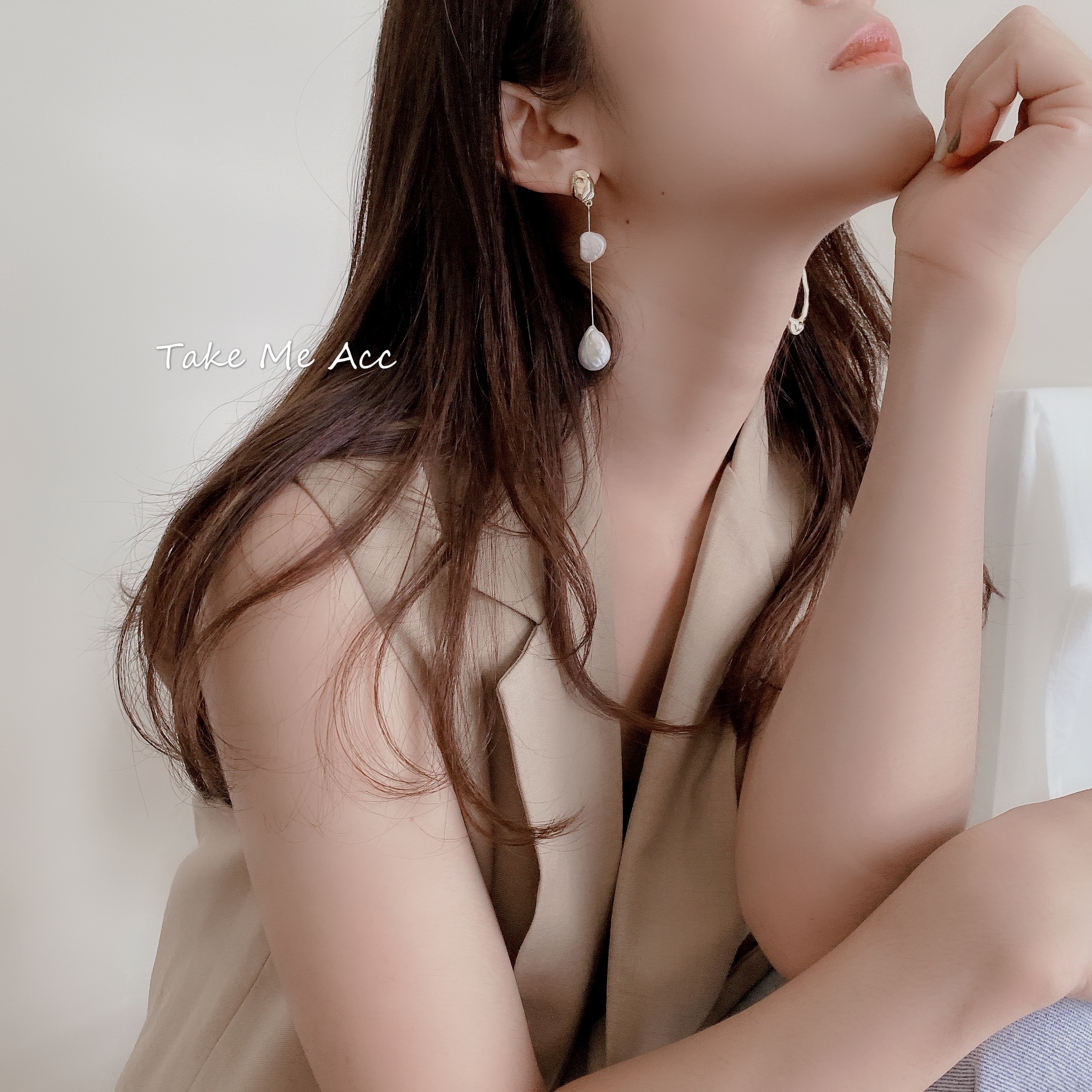 怦然邂逅 │ 純銀針耳環