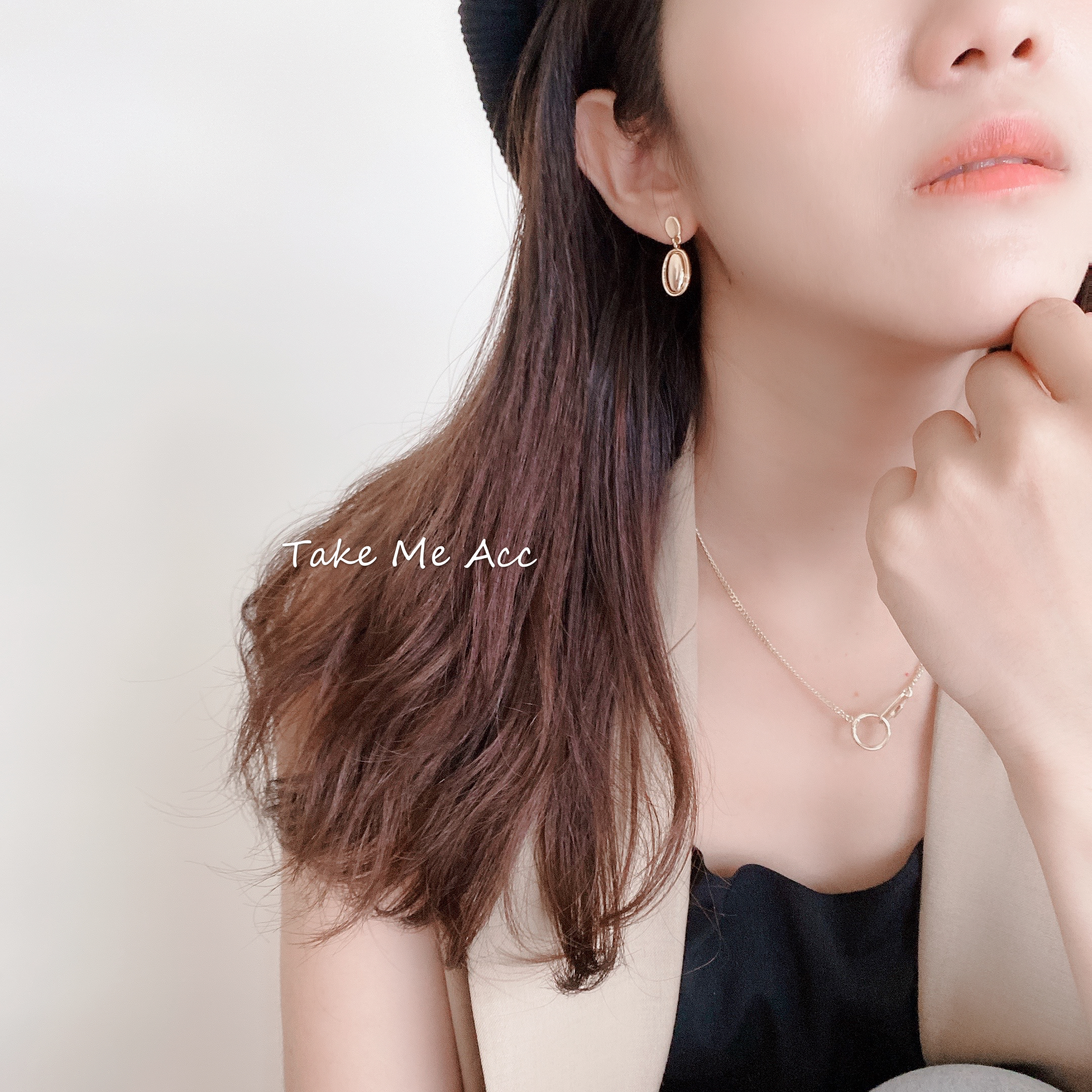 仰望 │ 純銀針耳環