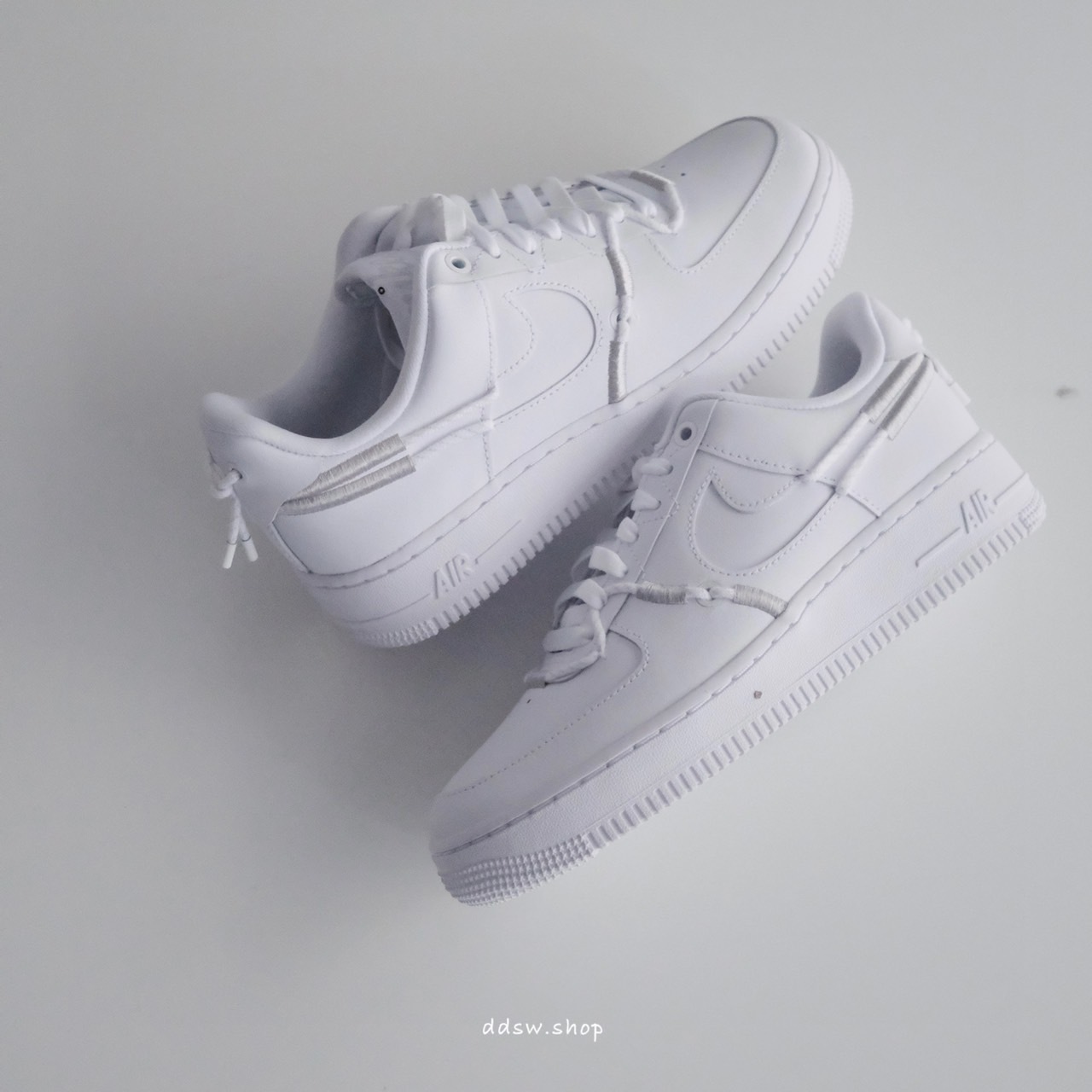 Nike Air Force 1 Low LX white 全白 抽繩 DH4408-101