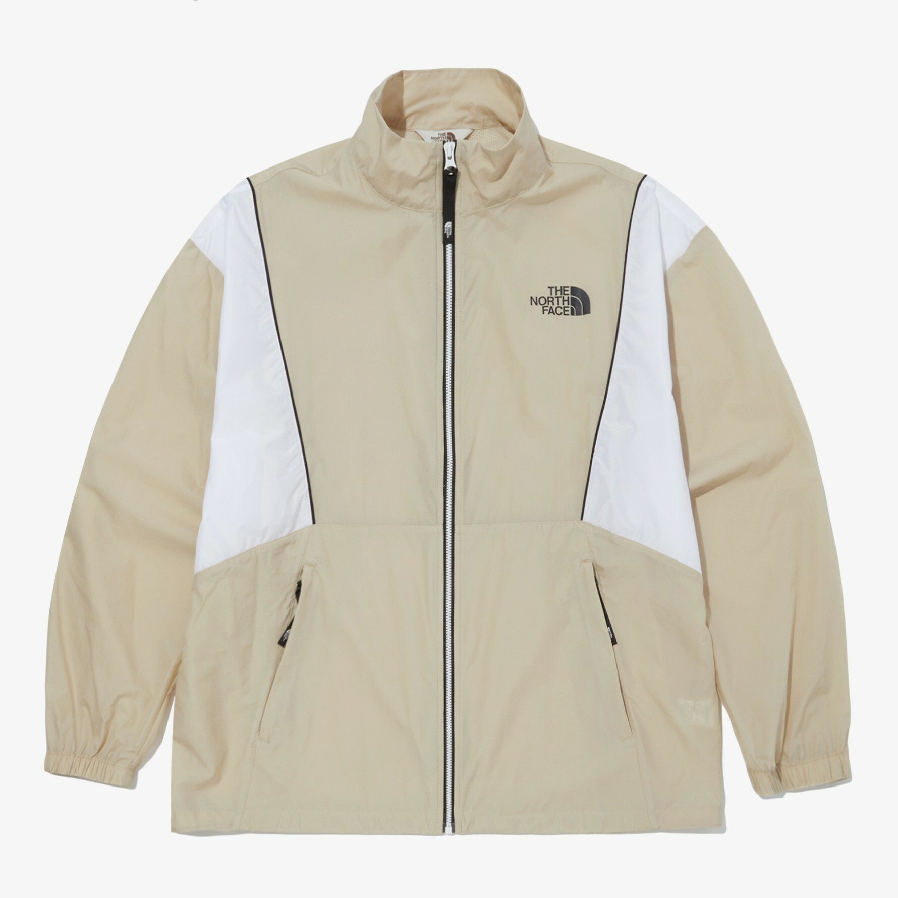 韓國代購 北臉 BRESTON 米色 防風夾克 外套 白標 TNF THE NORTH FACE  NJ3LN01L