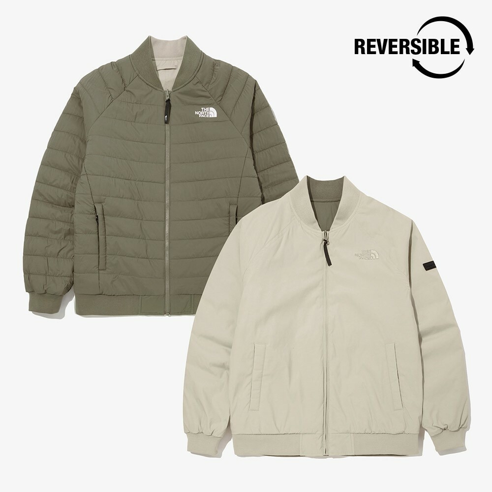 韓國代購 北臉 HEAT LINE 飛行外套 雙面穿 夾克 TNF THE NORTH FACE NJ3NN01B