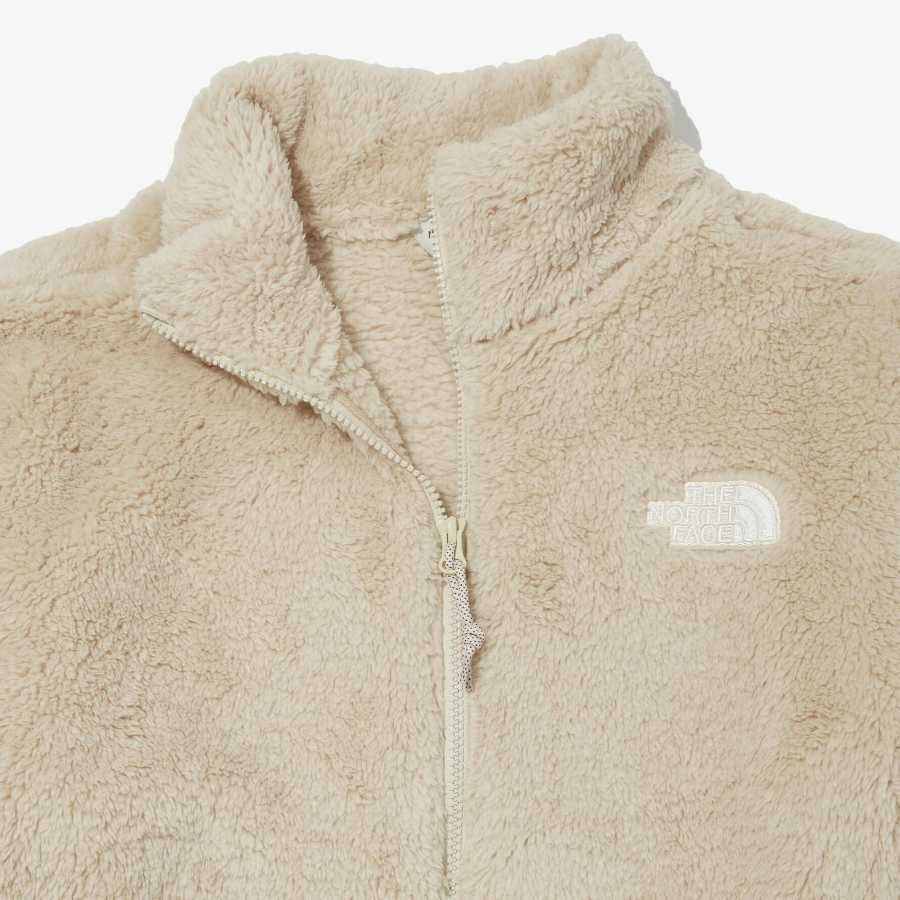 韓國代購 北臉 Comfy 抓毛 外套 黑 米 TNF THE NORTH FACE NJ4FN55J