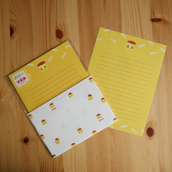 不易糊工業 和紙信紙組 文房具限定系列｜日本古川紙工