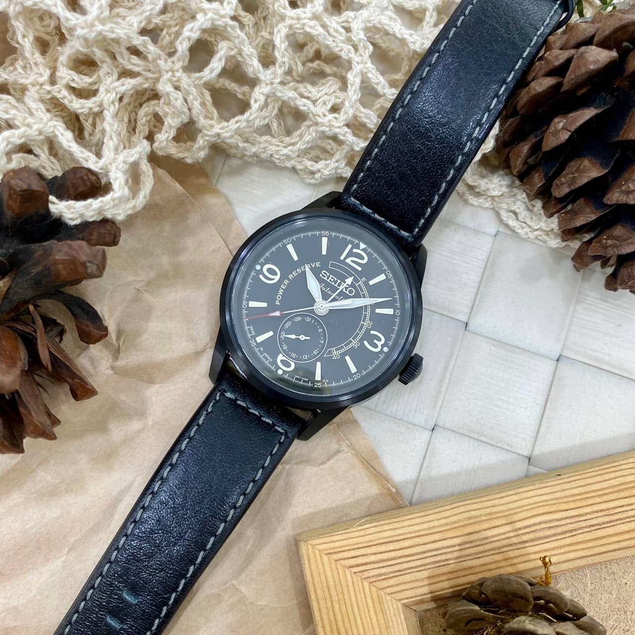 【SEIKO 精工】PRESAGE 中央動力儲存限量機械錶  4R57-00D0SD 40mm 現代鐘錶