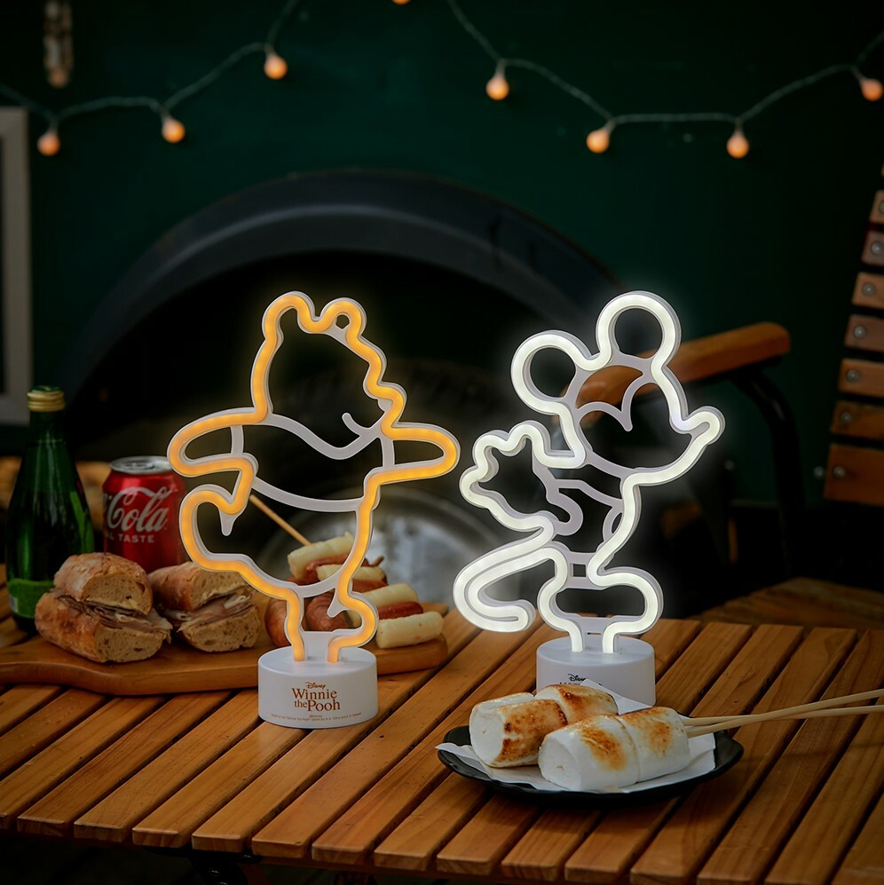 【預購】韓國迪士尼 維尼 米奇 造型夜燈 氣氛燈