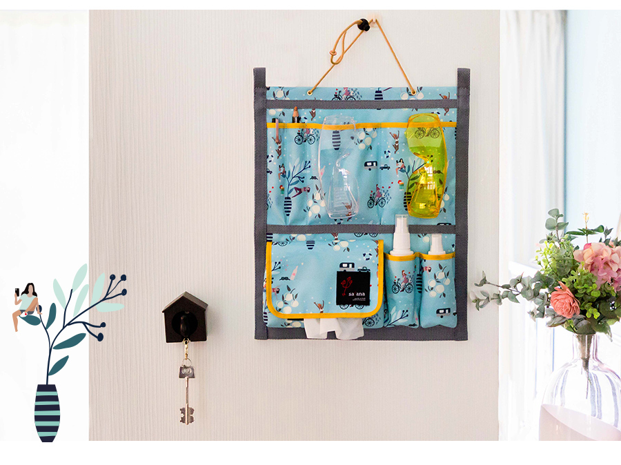 生活掛袋 萬用袋 掛袋 衛生紙套 衛生紙盒 眼鏡套 satana 身歷其境萬用吊掛袋 168-1530-239 satana 生活行旅 商品介紹 3