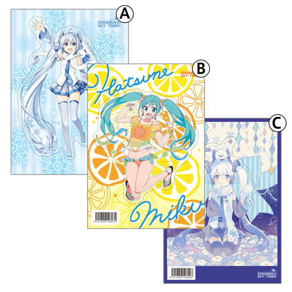 初音未來-貼紙-雪未來 (3款)