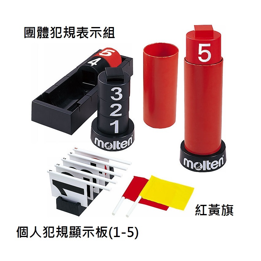 【molten】籃球犯規顯示器 BFN5