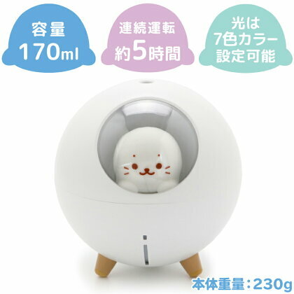 Sirotan USB桌上型加濕水氧機-經典款(粉色/白色)