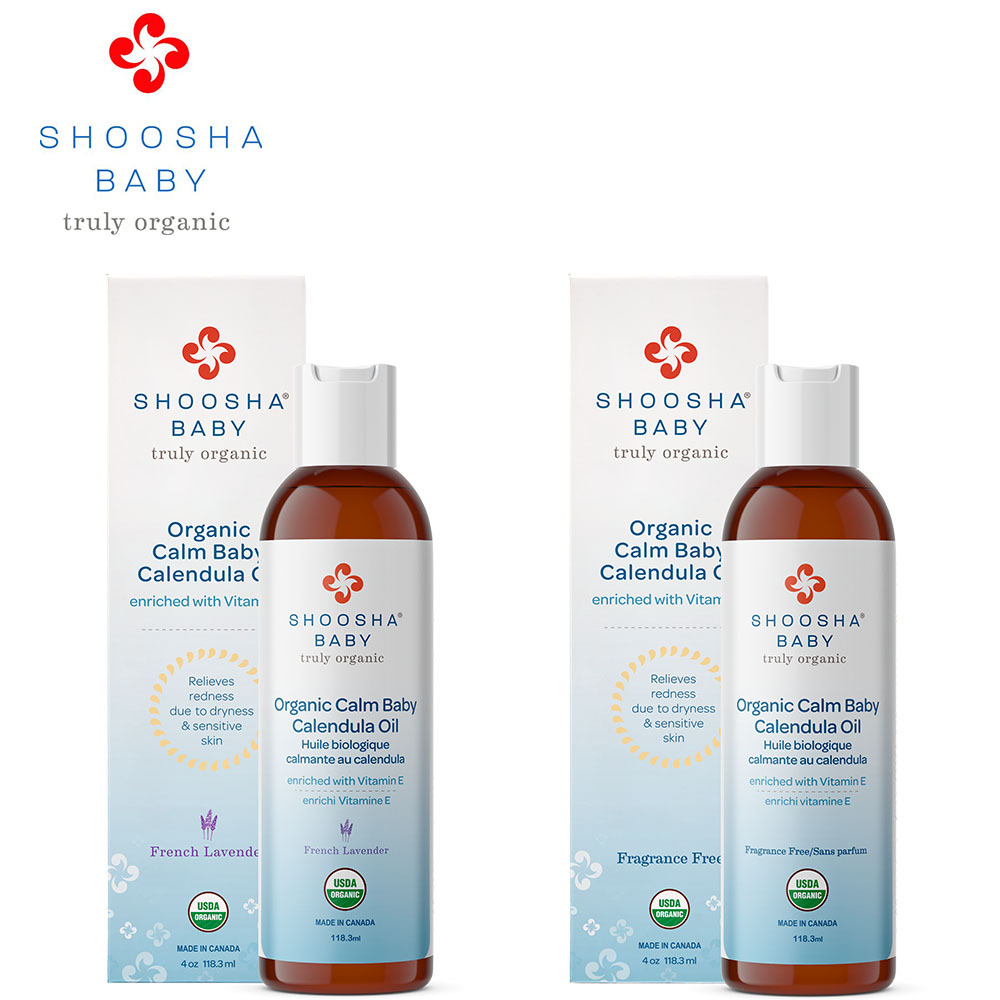 Shoosha - 有機嬰兒24小時保濕金盞花油 (4oz)
