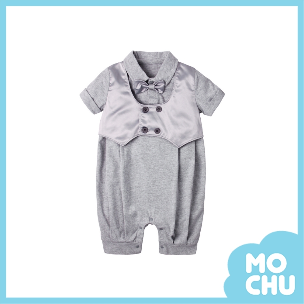 銀灰馬甲紳士連身衣