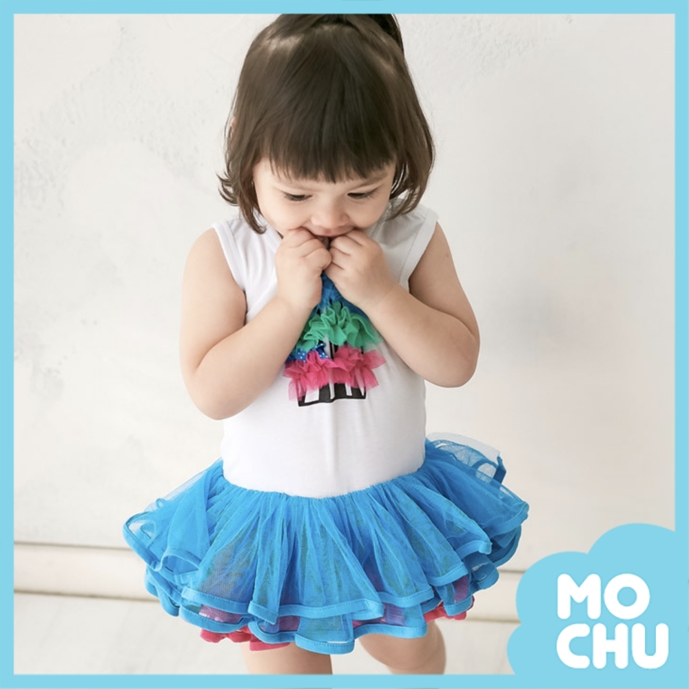 繽紛蛋糕背心包屁裙