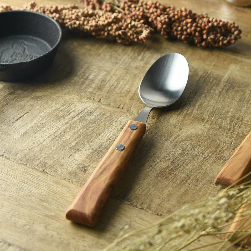 Kotoka Olive Wood Handle Spoon｜Tsubame