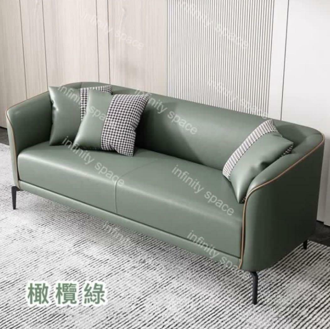 B4343 簡約科技布梳化 辦公梳化 沙發