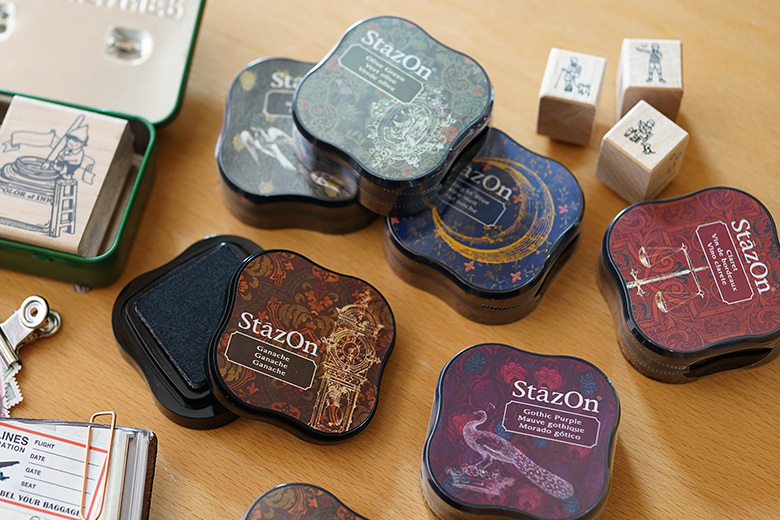 StazOn midi多用途印台、補充用品：可蓋在塑膠等物品上