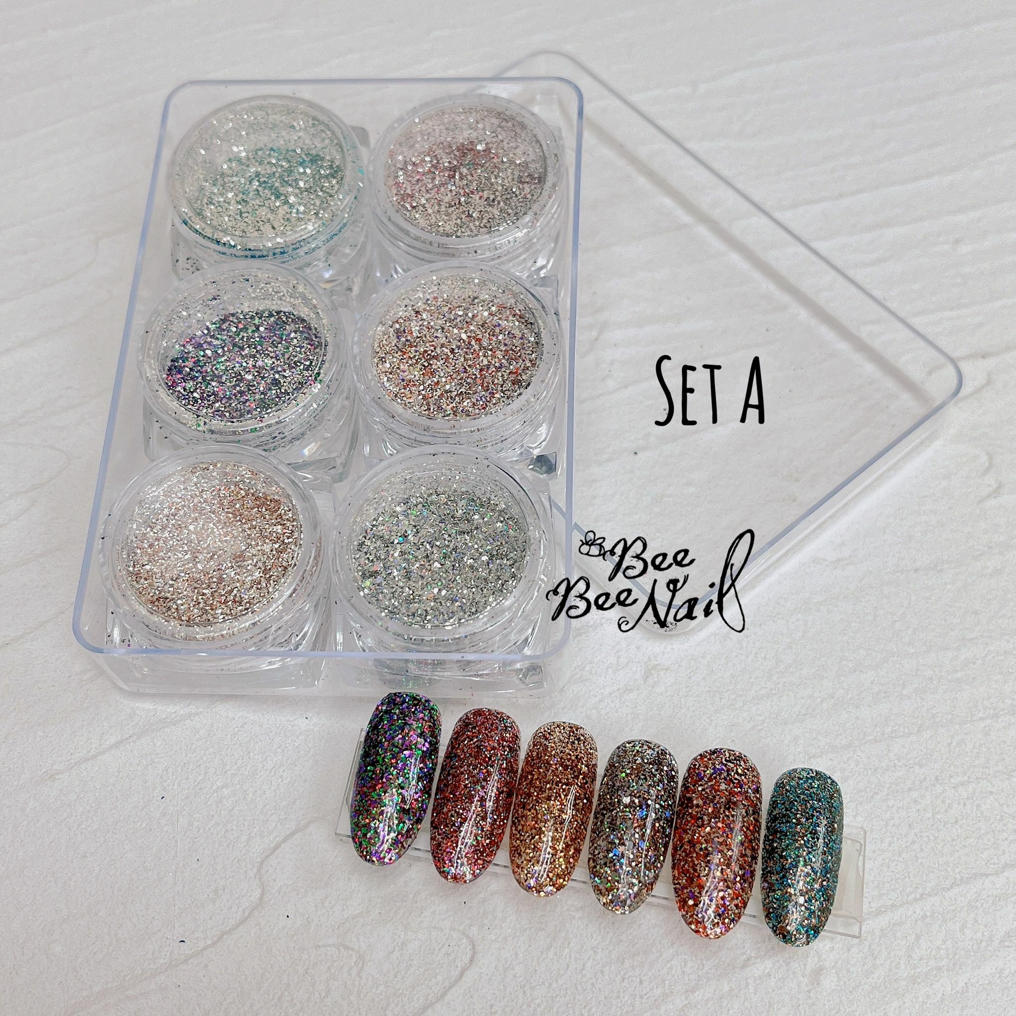 自家閃粉套裝-ABC 3套