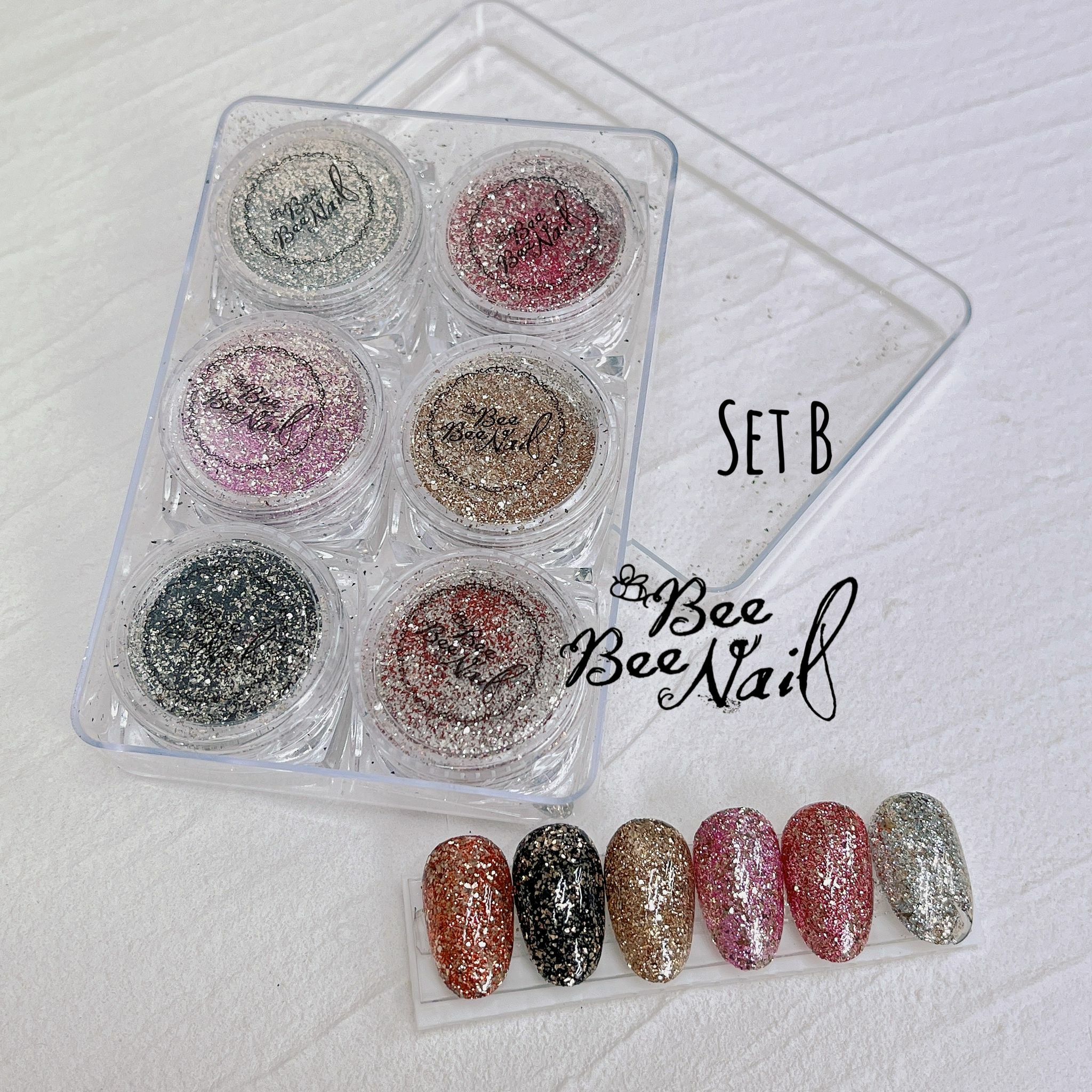 自家閃粉套裝-ABC 3套