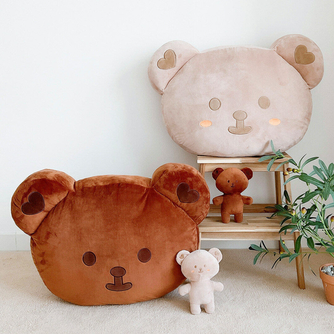 Dot to Dot x Ma lolotte 大頭熊公仔 / 攬枕