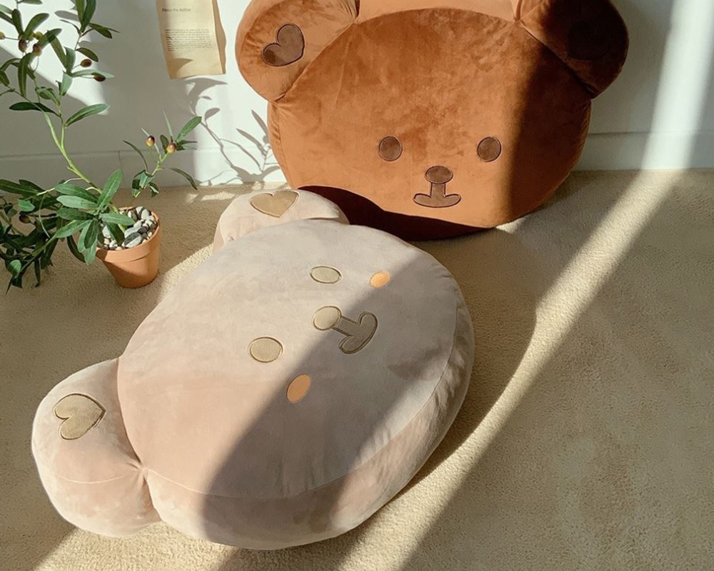 Dot to Dot x Ma lolotte 大頭熊公仔 / 攬枕