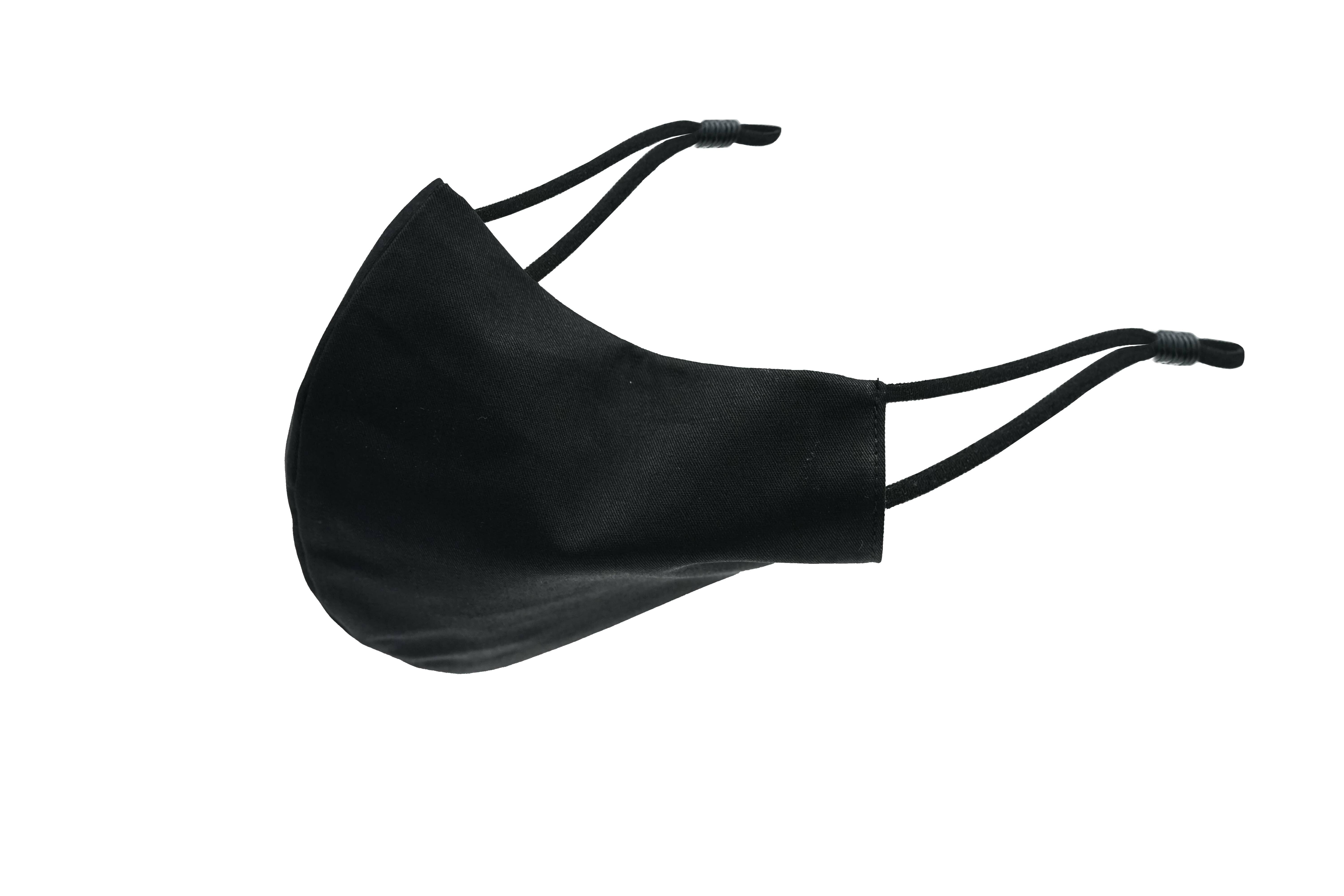 Lanchester 可重用時尚純色布口罩  (可洗)(環保口罩)(黑色)(純一尺碼)