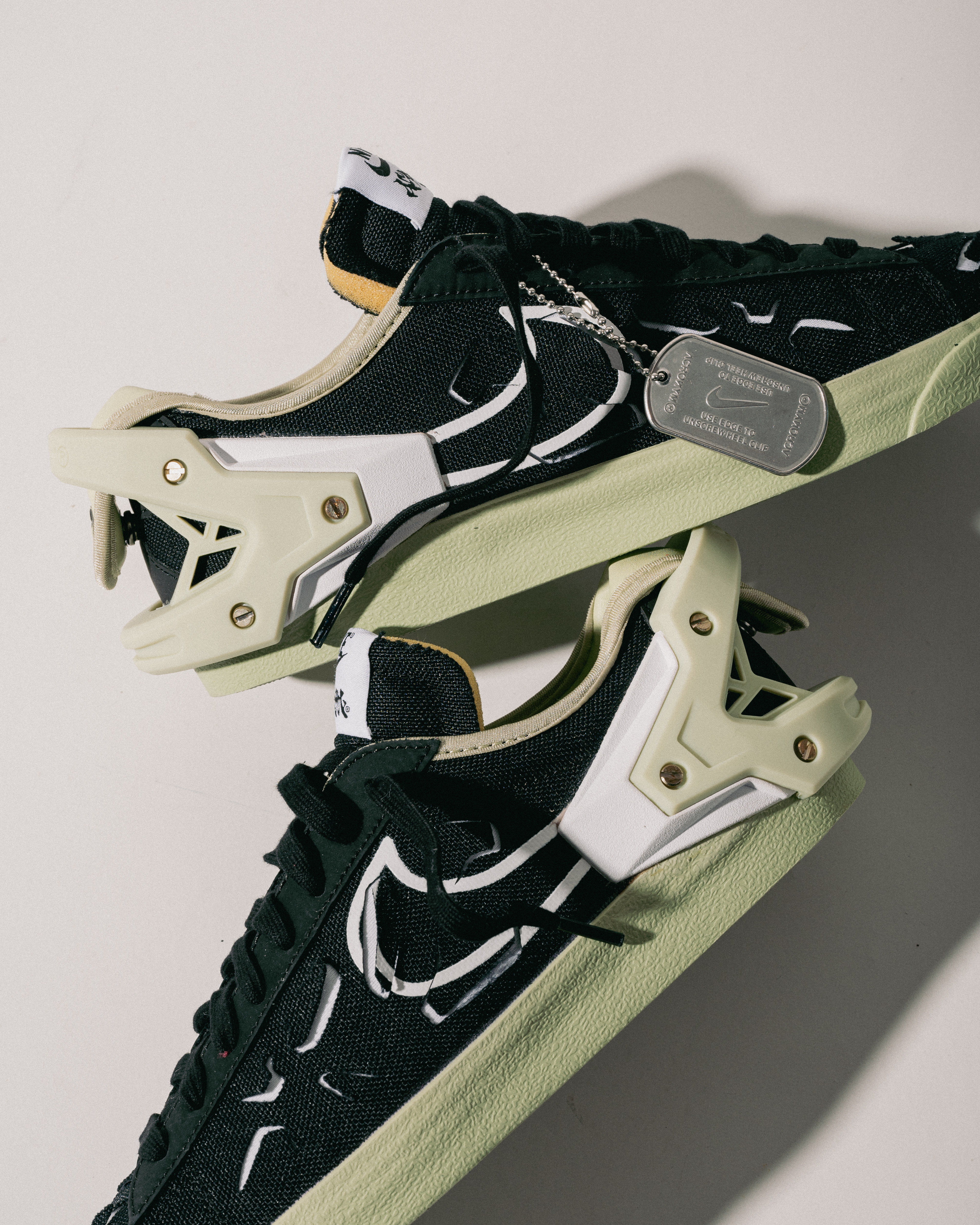 [現貨] Nike Blazer Low Acronym Black Olive Aura  DO9373-001