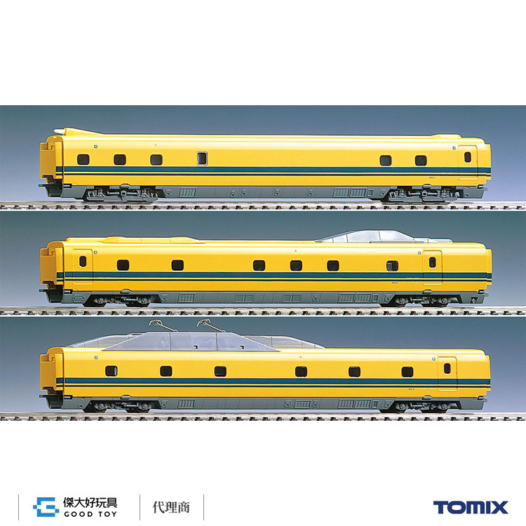 TOMIX 98481 新幹線 JR 923型 軌道綜合試驗車 (黃博士) 增結(3輛)