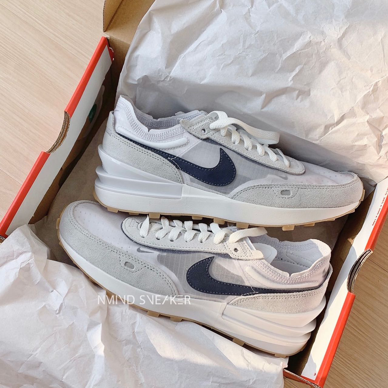 <線上SALE❤️‍🔥>Nike Waffle One 小sacai 灰藍紫 (DN4696501)