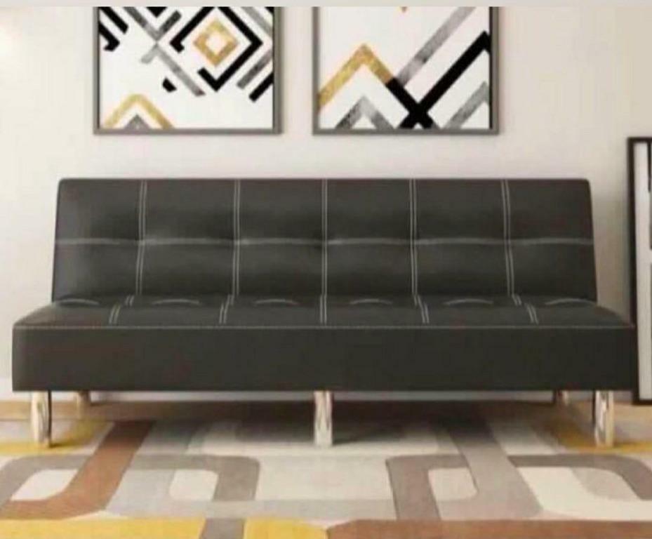 D4230 高質PU格仔梳化床