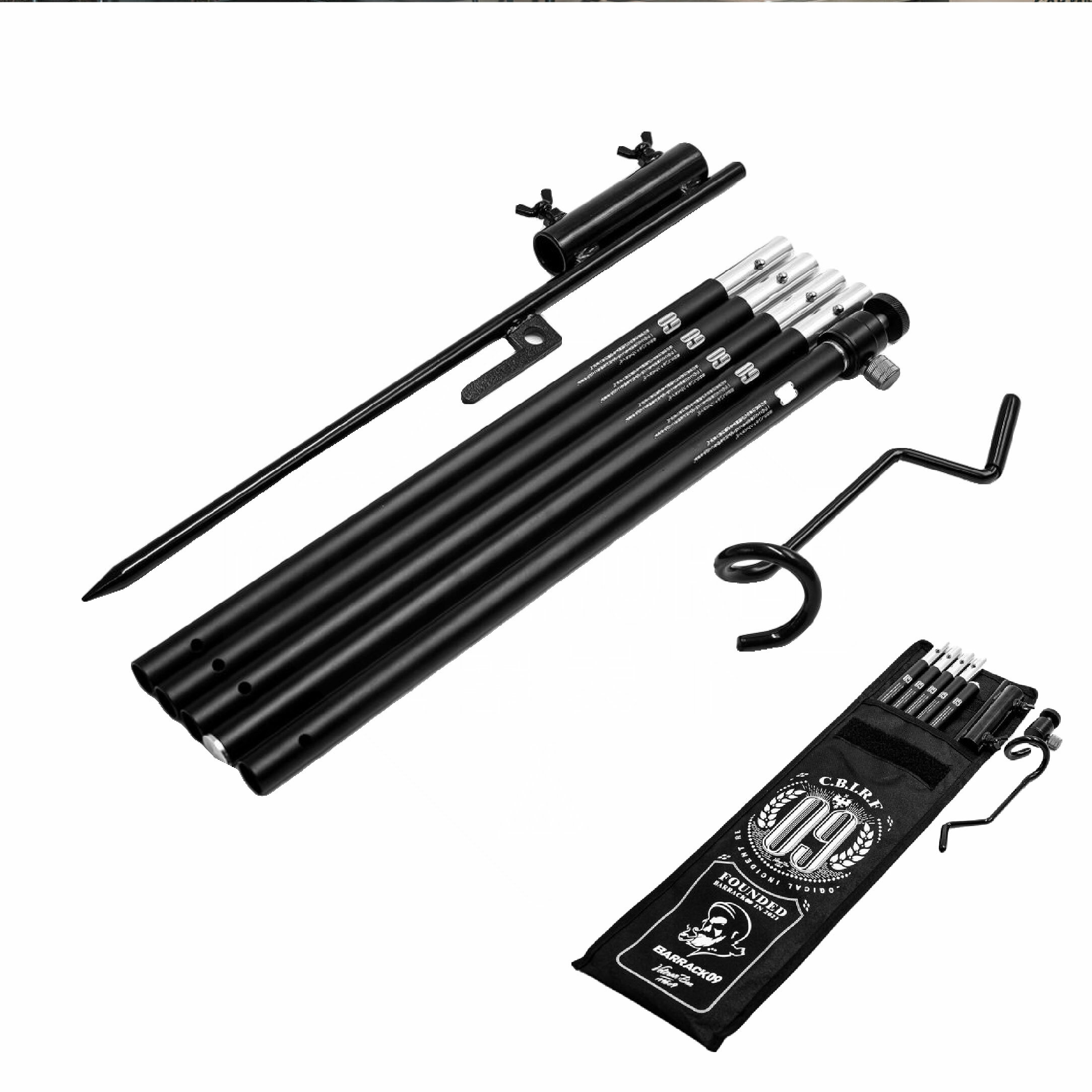 【BARRACK 09】日系黑燈柱 1/4螺牙雲台版