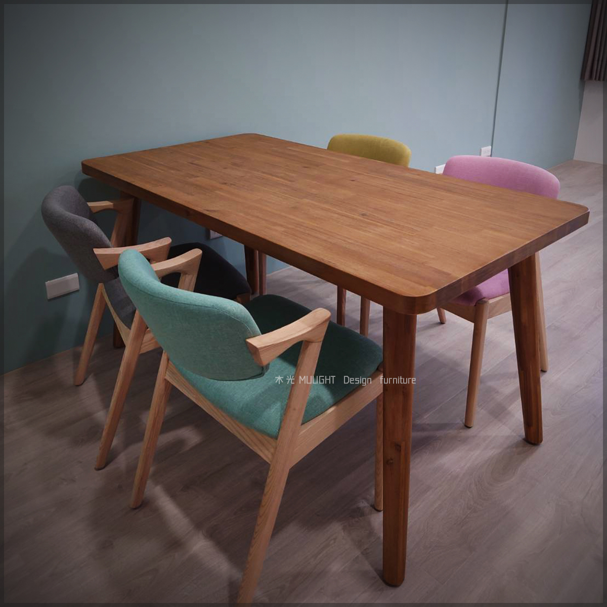 SEB系列-北歐相思全實木餐桌