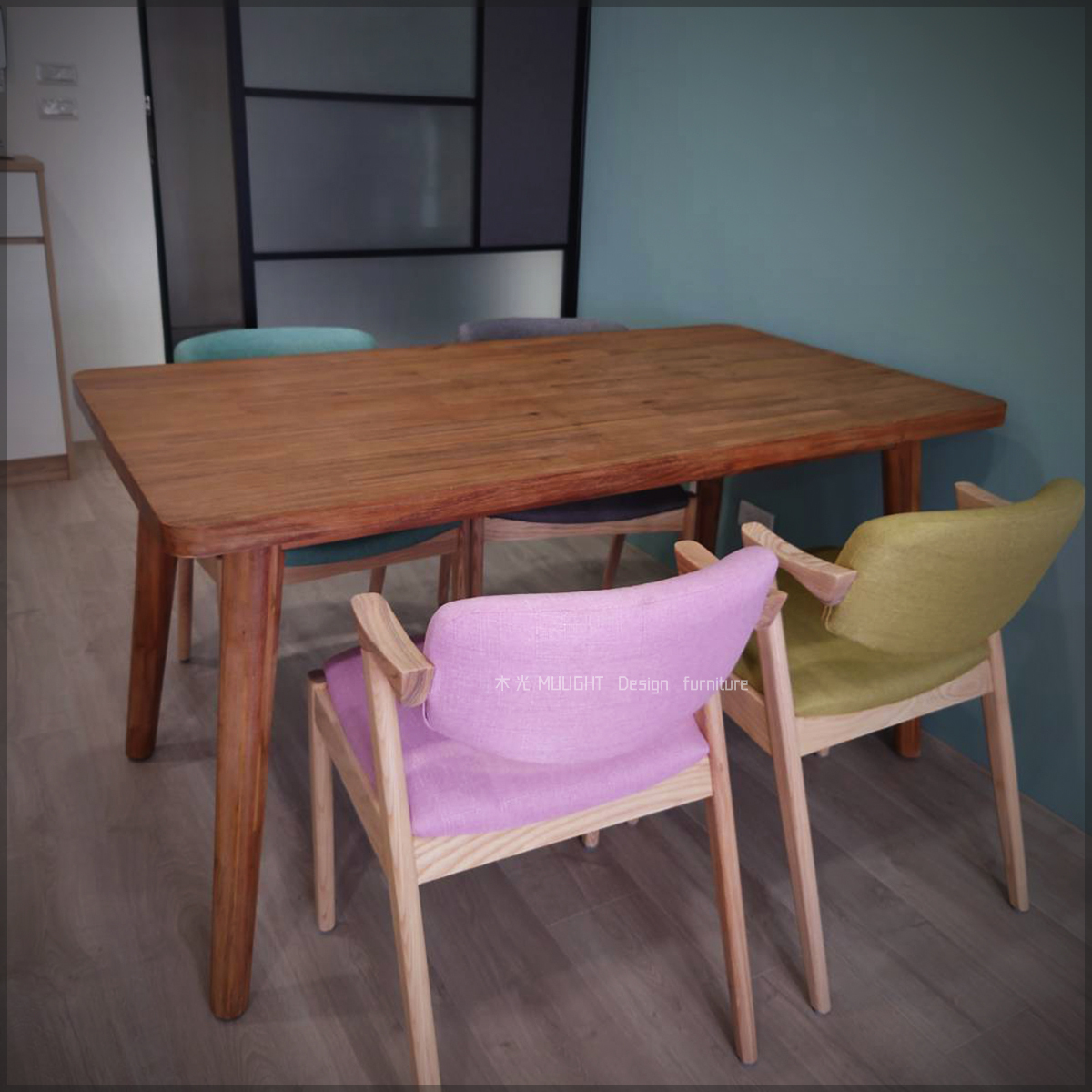 SEB系列-北歐相思全實木餐桌